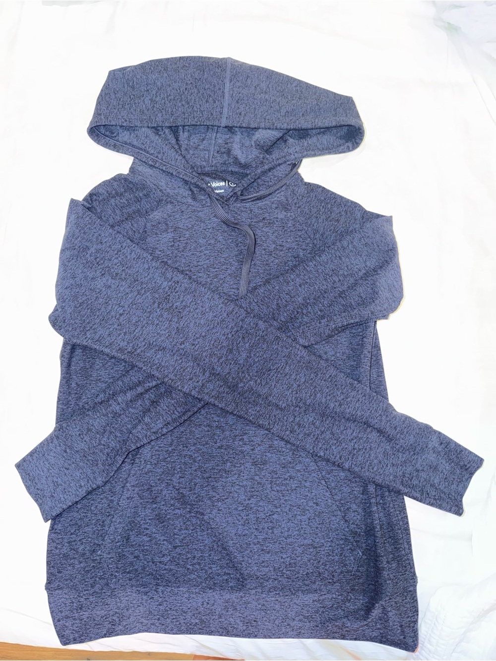 Outdoor Voices Navy Heather Hoodie and Pants